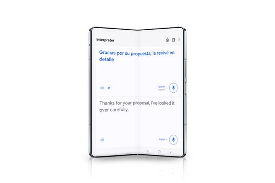 Fonctionnalité Interpreter, propulsée par Galaxy AI