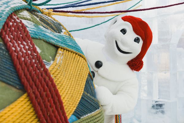 Bonhomme Carnaval at Québec Winter Carnival