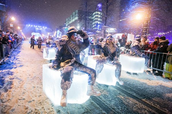 Québec Winter Carnival parade