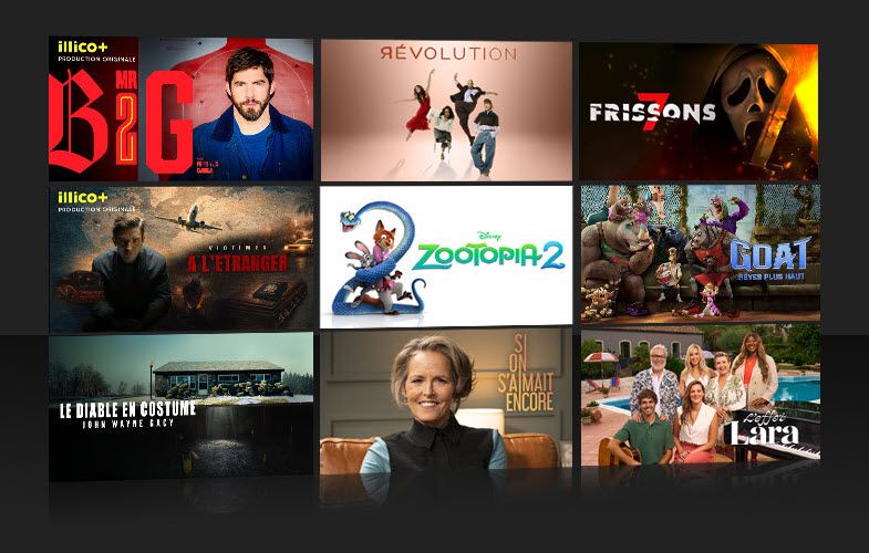 Nouvelles séries et nouveaux films printemps 2026