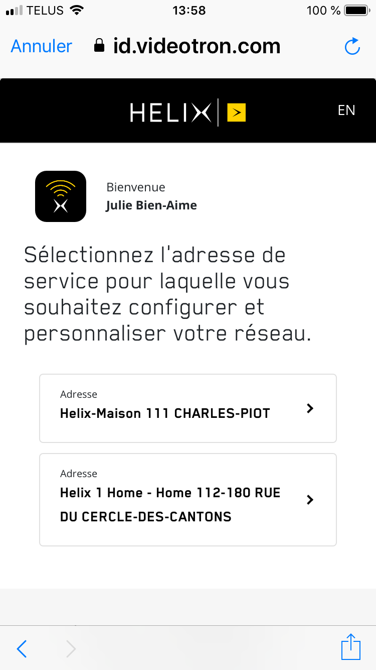 Application Helix-Fi avec multi-compte | La Communauté Vidéotron - 22733